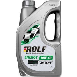 Моторное масло ROLF Energy 10W40 SL/CF 4л п/с пластик 322425