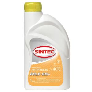 Охлаждающая жидкость Sintec GOLD антифриз желтый G12 -40 1кг 800525/990557
