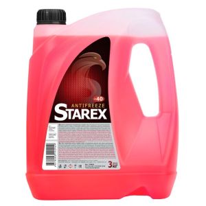 Охлаждающая жидкость 700654 STAREX антифриз красный G11 -40 3кг