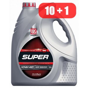 Моторное масло Набор Лукойл Супер 10w40 кан 5л (10шт+5л)
