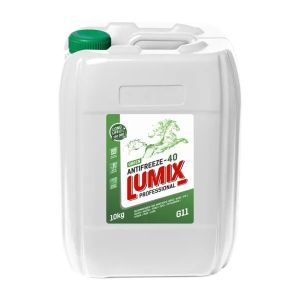 Охлаждающая жидкость LUMIX антифриз зеленый G11 -40 10кг 858986