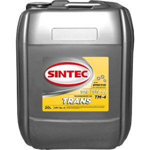 Трансмиссионное масло Sintec Транс ТМ-4 75W90 GL-4 20л 900361/963363