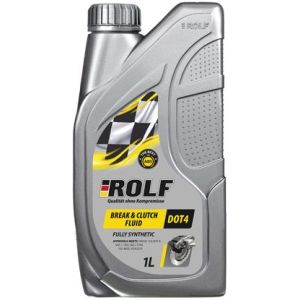 Тормозная жидкость ТЖ ROLF Brake&Clutch Fluid DOT-4 1л 800762