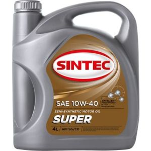 Моторное масло *Sintec Супер 10W40 SG/CD 5л п/синт 801895/600293