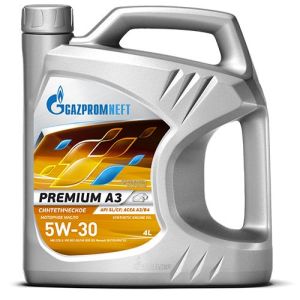 Моторное масло Gazpromneft Premium A3 5W30  4л  253142485