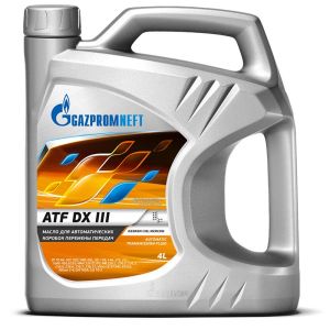 Трансмиссионное масло Gazpromneft ATF DX III   4л 253651855