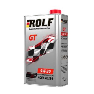 Моторное масло ROLF GT 5W30 SL/CF A3/B4 1л синт 322619