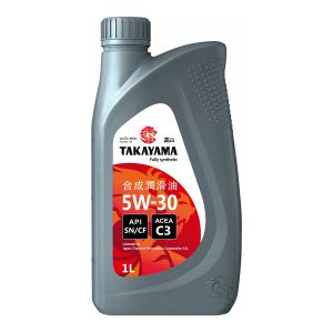 Моторное масло TAKAYAMA 5W30 SN/CF C3 1л синт пластик 605530