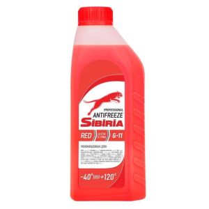 Охлаждающая жидкость 805585 SIBIRIA антифриз красный G11 -40 1кг