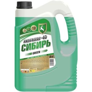 Охлаждающая жидкость *633654 Сибирь антифриз зеленый G-11 -40 5кг