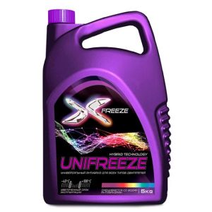 Охлаждающая жидкость 430210020 Антифриз X-Freeze Unifreeze, 5кг