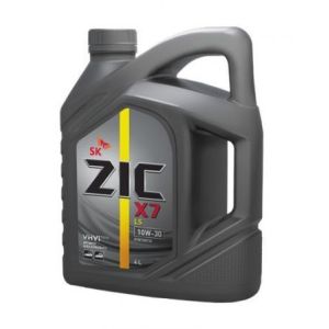 Моторное масло ZIC  X7  LS  10W30 SN   4л синт 162649