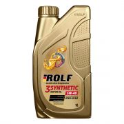 Моторное масло 322730 ROLF 3-SYNTHETIC  5W40 A3/B4  1л пластик