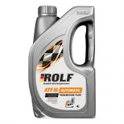 Трансмиссионное масло ROLF ATF III 4л пластик 322430