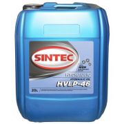 Гидравлическое масло Sintec Hydraulic HVLP 46 20л 999909