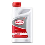 Охлаждающая жидкость Sintec LUX антифриз красный G12+ -40 1кг 990550/613500