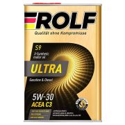 Моторное масло Rolf Ultra 5W30 C3 SN/CF 1л синт жесть 322935