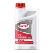 Охлаждающая жидкость Sintec LUXE антифриз красный G12+ -45 1кг 990559/613502