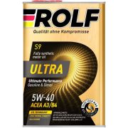 Моторное масло Rolf Ultra 5W40 A3/B4 SP 4л синт жесть 323106
