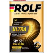 Моторное масло Rolf Ultra 5W50 A3/B4 SN/CF 4л синт жесть 322952