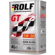 Моторное масло ROLF GT 5W30 A3/B4 SL/CF 4л синт 322620