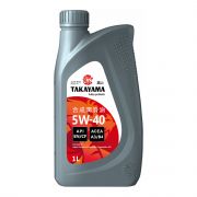 Моторное масло TAKAYAMA 5W40 SN/CF 1л синт пластик 605528